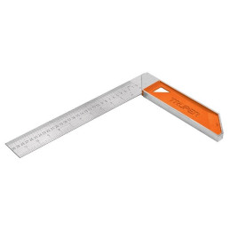  Escuadra de Carpintero 12", Graduacion grabada en Laser, Acero Inoxidable, Mango de Aluminio, EC-12 14376 Truper 17.79661 Escua