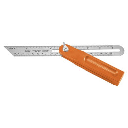  Escuadra Falsa, Mango de Plastico 9", Regla en Acero Inoxidable, EFT-8 14382 Truper 11.779661 Escuadra Falsa, Mango de Plastico