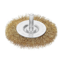  Escobillas Circulares 3" Alambre Grueso Z1/4" Truper 11570 5.59322 Escobilla Tipo Copa, Alambre Grueso 3" x5/16" Z1/4", CA-3 11