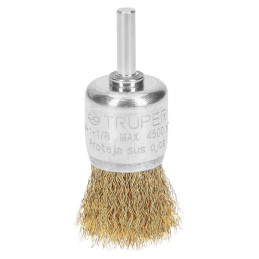  Escobillas Tipo Copa 1 1/8" Alambre Grueso Z1/4" Truper 11596 5.59322 Escobilla Tipo Copa, Alambre Grueso 1 1/8" Z1/4", COM-1-1