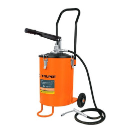 Bomba Inyectora de grasa 5800 PSI 24kg. Alta Presion, Flujo 3.1g Manguera 1/4" Cubeta 28x39cm, BOMIN-24 16850 Truper 457.627119