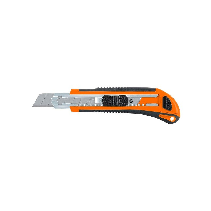  Cutter 6" 18mm Profesional con AlmaMetalica y Grip 3NavajaSK4, Truper CUT-6XX 16977 7.20339 Cutter Profesional con alma metalic