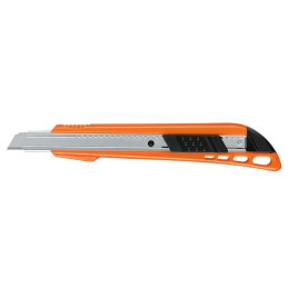  Cutter 5" 9mm Plastico con AlmaMetalica 3NavajaSK4, Truper CUT-5 16968 2.542373 Cutter Plastico Largo 5" Ancho 9mm, Navaja SK4,