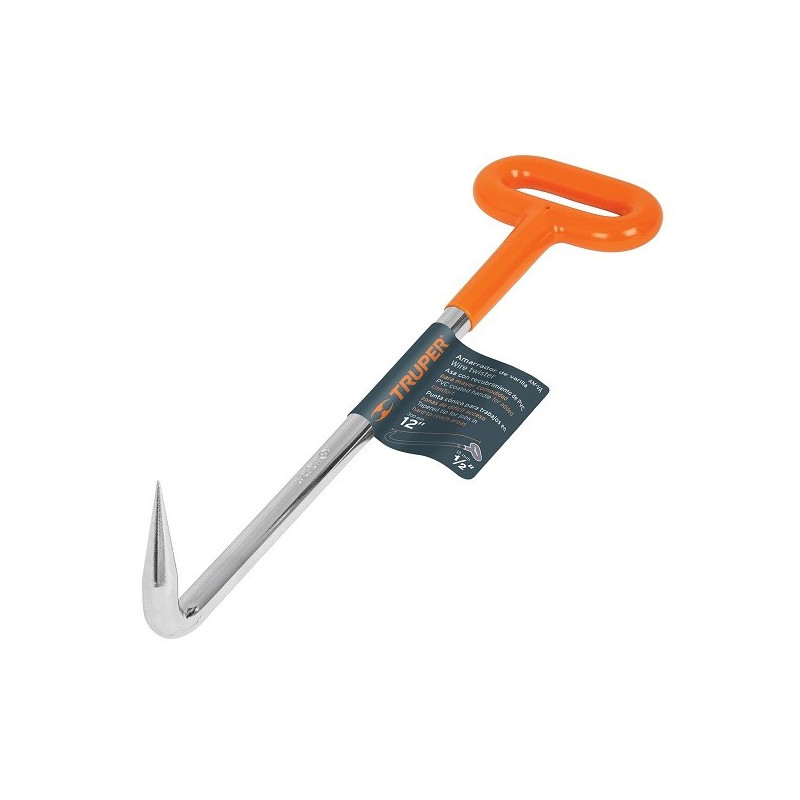 Amarrador de columnas, Acero templado Recubrimiento PVC 300ml 1/2", AM-VA 12815 Truper 14.830508 Amarrador de columnas, Acero t Amarrador de columnas, Acero templado Recubrimiento PVC 300ml 1/2", AM-VA 12815 Truper 14.830508 Amarrador de columnas, Acero t