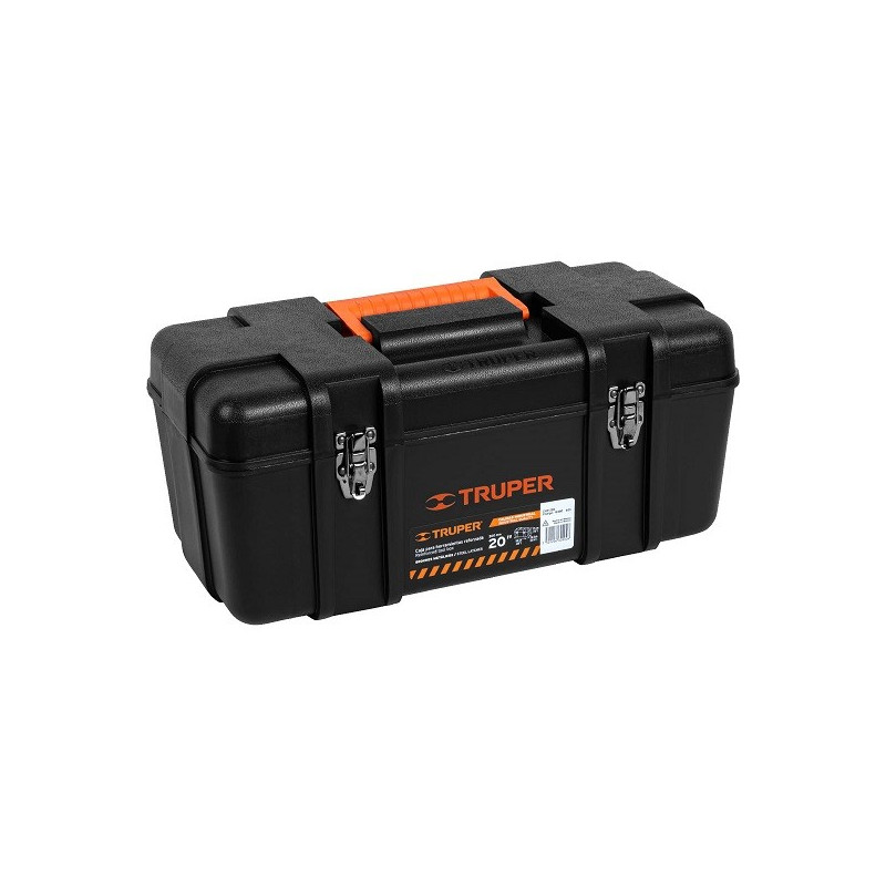 Caja para Herramientas Plastica Largo 20", Ancho 10 1/2", Alto 10", Peso 2.2 kg, Industrial, CHP-20X 10380 Truper 49.152542 Caj Caja para Herramientas Plastica Largo 20", Ancho 10 1/2", Alto 10", Peso 2.2 kg, Industrial, CHP-20X 10380 Truper 49.152542 Caj