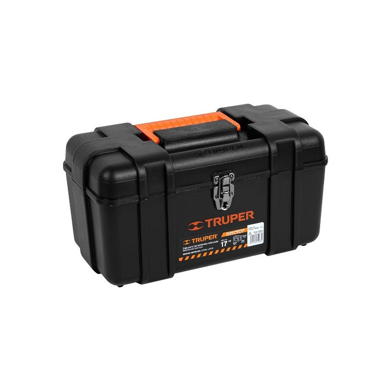 Caja para Herramientas Plastica Largo 17", Ancho 9 1/2", Alto 9", Peso 1.7 kg, Industrial, CHP-17X 19656 Truper 32.20339 Caja p Caja para Herramientas Plastica Largo 17", Ancho 9 1/2", Alto 9", Peso 1.7 kg, Industrial, CHP-17X 19656 Truper 32.20339 Caja p