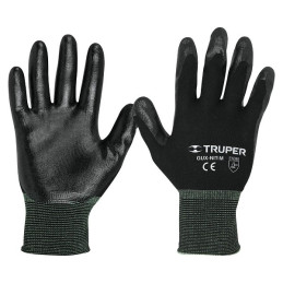  Guantes de Nylon Talla M recubierto de Nitrilo puño tejido, uso metalmecanica, GUX-NIT-M 13294 Truper 6.440678 Guantes de Nylon