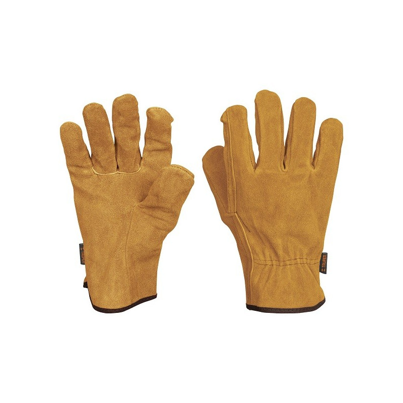  Guantes de Carnaza Talla CH puño corto ajustado, para Construccion y manejo de abrasivos, GU-CACE-C 15248 Truper 11.186441 Guan