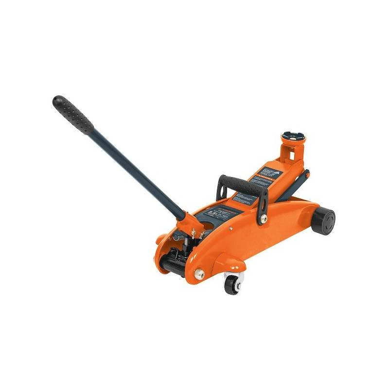  Gata Tipo Lagarto 2.5T, Altura M 38.7cm M 13.5cm Peso 13.5kg con Elevacion Rapida, Incluye Maletin, GAPA-250 14946 Truper 298.3