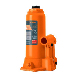  Gata de Botella 6 Toneladas, Con Tornillo de Extension, Altura Max 435 mm, GAT-6 14814 Truper 87.288136 Gata de Botella 6 Tonel