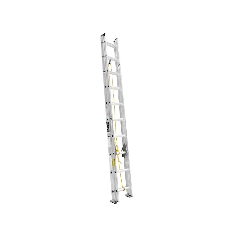  Escaleras  Telescopicas 20 Peldaños T3 Max5.8m P11kg Aluminio, Truper 16027 470.338983 Escalera 20 Peldaños Telescopicas, 150 k