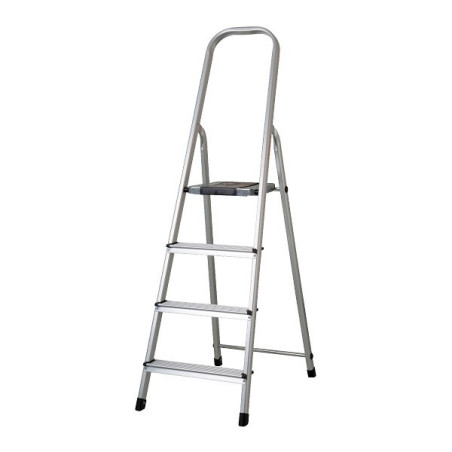  Escaleras  Tubulares 4 Peldaños Plegables T3 Max2.8m Aluminio, Truper 16765 166.949153 Escalera 4 Peldaños Plegables con Plataf