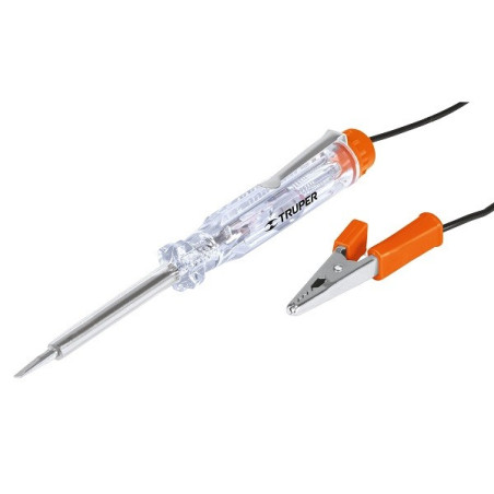  Probadores Piloto Corriente directa 14 cm con Caiman, ideal para circuitos 12 V, PROCO-14X 13987 Truper 3.983051 Probadores Pil