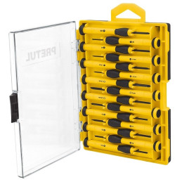  Desarmadores Juegos 15 Pza electronica y Presicion Truper 21383 25.423729 Desarmador de joyero Juego 15 Pza Acero Cromo al Vana