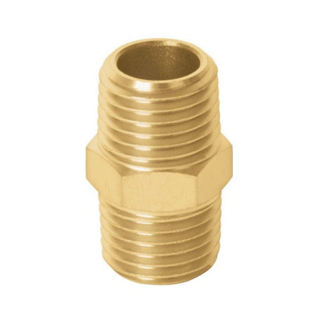  Niple Tipo mm de Laton, Cuerda 1/4 NPT, NIPLE 19024 Truper 3.050847 Niple Tipo mm de Laton, Cuerda 1/4 NPT, NIPLE 19024 Truper
