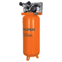  Compresoras de Aire de 4HP 240L Vertical, Uso Ininterrumpido Arranque Automatico, Truper COMP-240LVC 102130 2349.152542 Compres