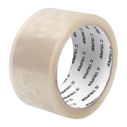  Cinta de Embalaje Transparente 48mm x 40m Adhesivo acrilico E0.050mm, Truper 12551 2.542373 Cinta de Embalaje Transparente, Lar