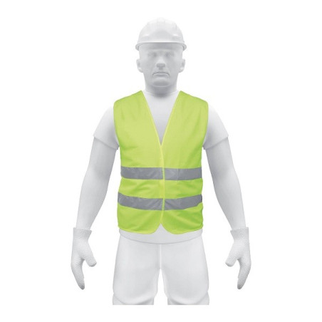  Chaleco de Seguridad Unitalla Verde Cintas 2" con cierre Alta Visibilidad, CHS-500V 13425 Truper 7.711864 Chaleco de Seguridad 