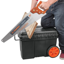  Caja para Herramientas Plastica Largo 23", Ancho 16", Alto 17" con Ruedas y Mango Telescopico, CHP-23R 10902 Truper 116.949153 