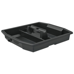  Caja para Herramientas Plastica Largo 23", Ancho 16", Alto 17" con Ruedas y Mango Telescopico, CHP-23R 10902 Truper 116.949153 