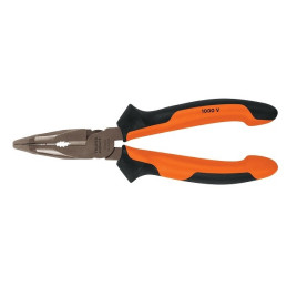  Alicate de punta curva 6" Comfort Grip acero al cromo vanadio, T302-6X 17337 Truper 17.79661 Alicate de punta curva 6" Comfort 