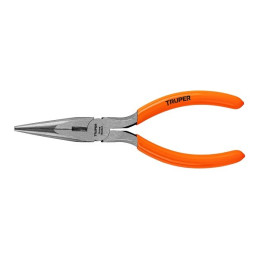  Alicate de punta y corte 6" acero al cromo vanadio mango de vinil, T203-6 17309 Truper 11.779661 Alicate de punta y corte 6" ac