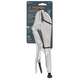  Alicate de Presion 12" Mordaza recta de Cromo molibdeno, PPT-12R 17431 Truper 32.20339 Alicate de Presion 12" Mordaza recta de 