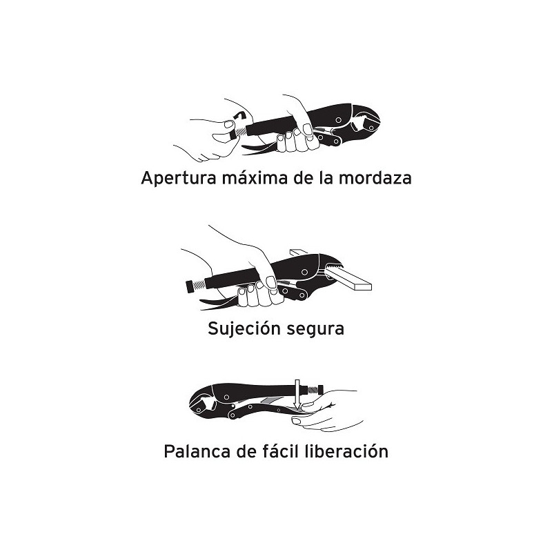 Alicate de Presion 5" Mordaza curvo de Cromo molibdeno, PPT-5C 17420 Truper 14.152542 Alicate de Presion 5" Mordaza curvo de Cr Alicate de Presion 5" Mordaza curvo de Cromo molibdeno, PPT-5C 17420 Truper 14.152542 Alicate de Presion 5" Mordaza curvo de Cr