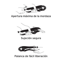  Alicate de Presion 10" Mordaza recta de Cromo molibdeno, Mangos de vinil, PPT-10RX 17437 Truper 25.423729 Alicate de Presion 10
