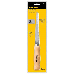  Serrucho para muro de Yeso 6" DPP6, Mango de Madera, STR-6 22934 Pretul 8.813559 Serrucho para muro de Yeso 6" DPP6, Mango de M