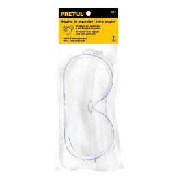  Goggles de Seguridad, Policarbonato con UV Antirayadura, Ventilacion Directa, GOT-P 21538 Pretul 4.745763 Goggles de Seguridad,
