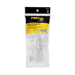  Lentes de Seguridad Transparente, 100% Policarbonato con UV Antirayadura, LEN-ST-P 20401 Pretul 3.389831 Lentes de Seguridad Tr