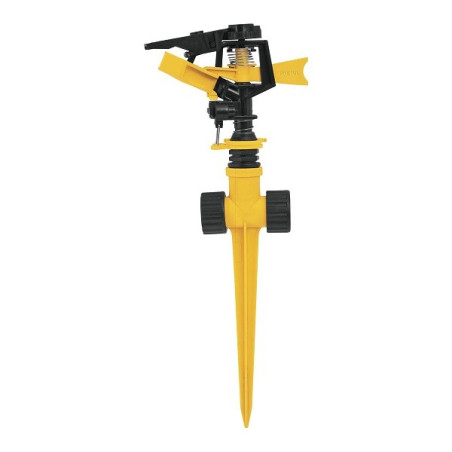  Aspersor Plastico 2 vias Entrada 3/4", Estaca 19.5cm, Alcance 8m, Area 360, 50 PSI, ASPRO-11X 20060 Pretul 7.79661 Aspersor Pla