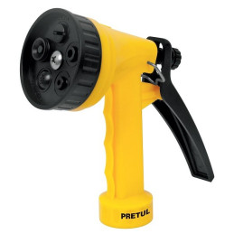  Pistola de Riego 5 Funciones Plasticas Gatillo y Clip para flujo continuo, PIM-55P 22765 Pretul 5.338983 Pistola de Riego 5 Fun
