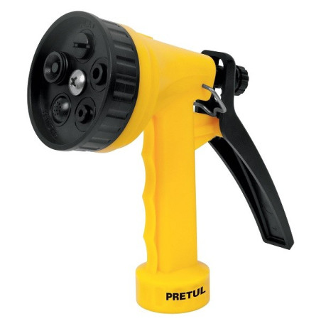  Pistola de Riego 5 Funciones Plasticas Gatillo y Clip para flujo continuo, PIM-55P 22765 Pretul 5.338983 Pistola de Riego 5 Fun