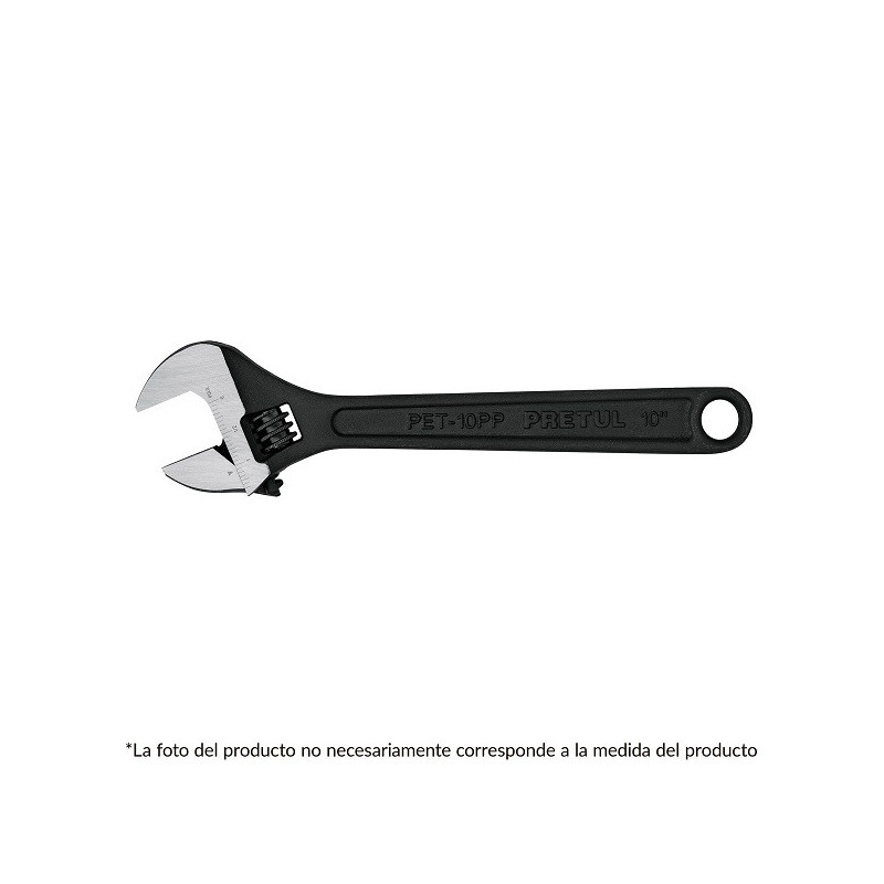  Llave Francesa 6" Apertura 3/4", Acero al Carbono Fosfatadas, PET-6PPB 21822 Pretul 8.898305 Llave Francesa 6" Apertura 3/4", A