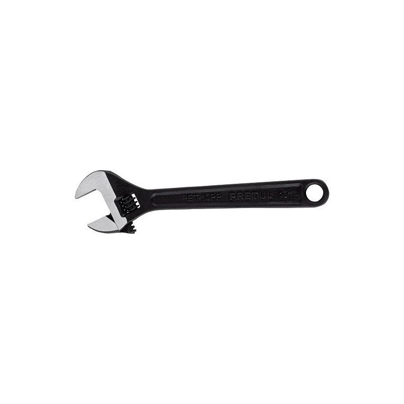  Llave Francesa 10" Apertura 1 1/8", Acero al Carbono Fosfatadas, PET-10PPB 21824 Pretul 17.79661 Llave Francesa 10" Apertura 1 