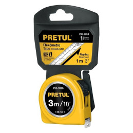  Wincha Flexometro Amarillo 3 Metros, carcasa ABS, PRO-3MEB 21605 Pretul 3.813559 Wincha Flexometro Amarillo 3 Metros, carcasa A