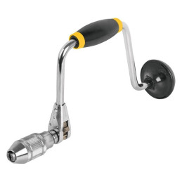  Berbiqui Taladro Manual 12", tipo ratchet, Barril y Manibela de Plastico, BC-10P 20240 Pretul 60.169492 Berbiqui Taladro Manual