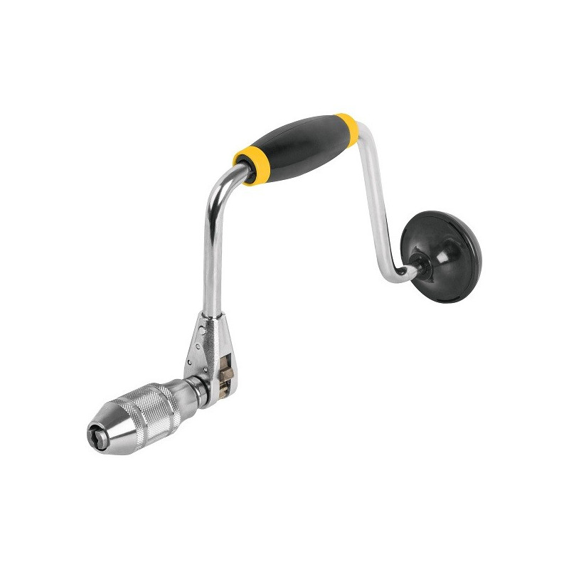  Berbiqui Taladro Manual 12", tipo ratchet, Barril y Manibela de Plastico, BC-10P 20240 Pretul 60.169492 Berbiqui Taladro Manual