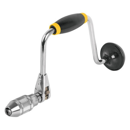 Berbiqui Taladro Manual 12", tipo ratchet, Barril y Manibela de Plastico, BC-10P 20240 Pretul 60.169492 Berbiqui Taladro Manual