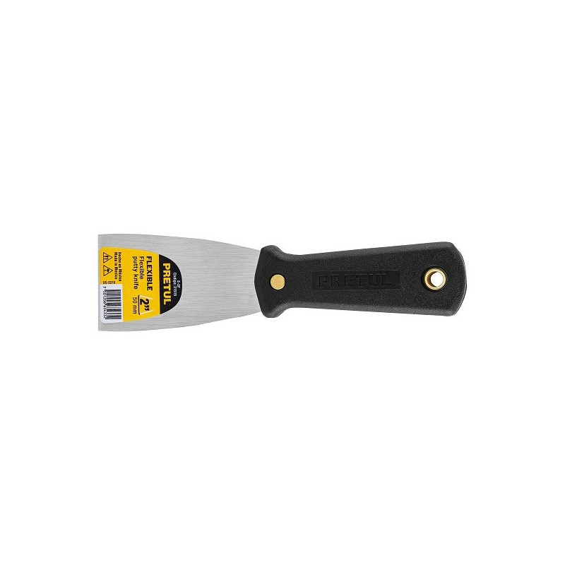 Espatula Flexible 2", Hoja a todo lo largo del Mango para maxima Resistencia, ET-2F 21515 Pretul 2.627119 Espatula Flexible 2",