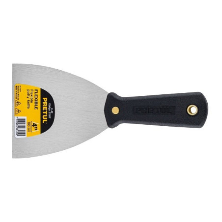  Espatula Flexible 4", Hoja a todo lo largo del Mango para maxima Resistencia, ET-4F 21517 Pretul 2.881356 Espatula Flexible 4",