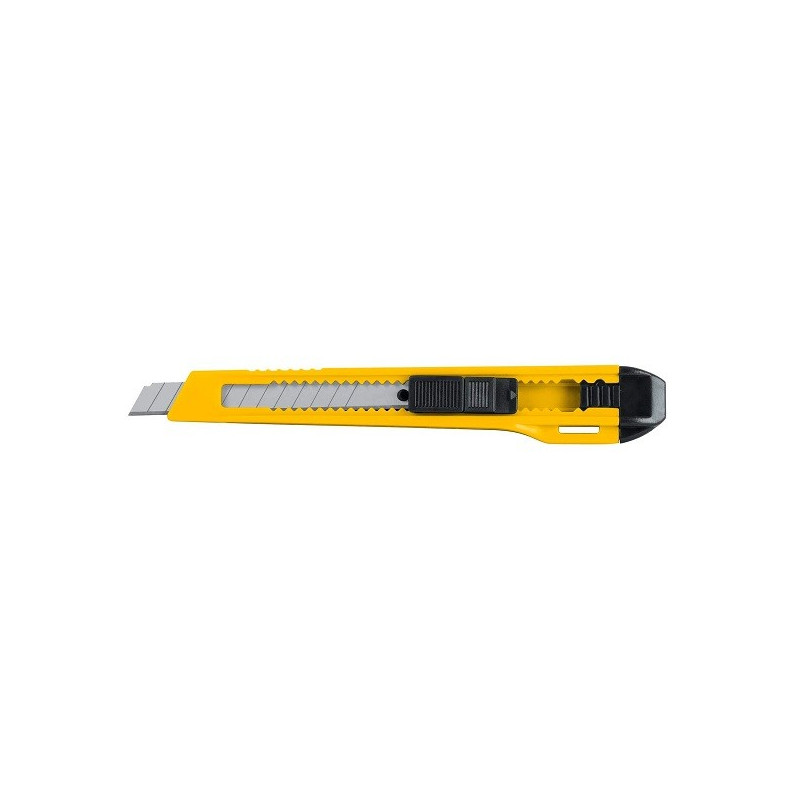  Cutter 5" 9mm Plastico Navaja de Acero, CUT-5PB 22403 Pretul 1.016949 Cutter Plastico Largo 5" Ancho 9mm, Navaja de Acero, CUT-