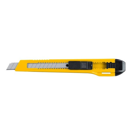  Cutter 5" 9mm Plastico Navaja de Acero, CUT-5PB 22403 Pretul 1.016949 Cutter Plastico Largo 5" Ancho 9mm, Navaja de Acero, CUT-