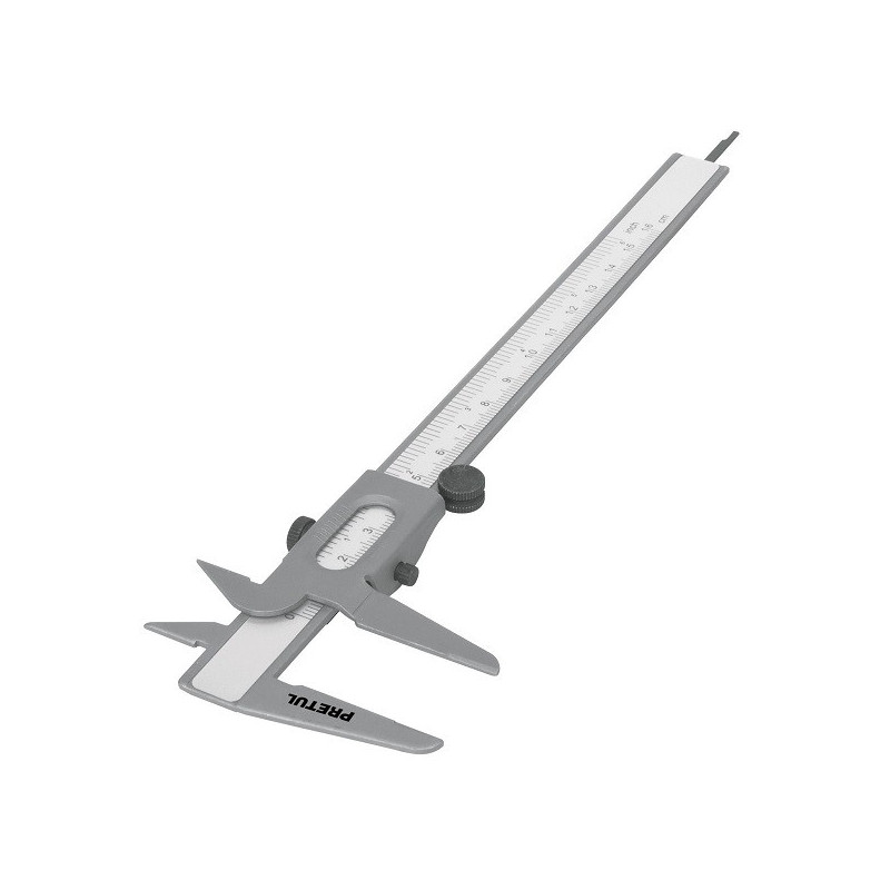  Calibrador Escolar Pulgadas y Milimetros 6" o 150mm, en acero, VER-6PX 21455 Pretul 9.40678 Calibrador Escolar Pulgadas y Milim