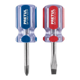  Juego Desarmadores 2 Pza 1/4" Estrella Plano Trompo MangoPVC Pretul 21379 4.152542 Juego Desarmadores 2 Pza 1/4" Tipo Trompo Ma
