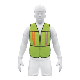  Chaleco de Seguridad Unitalla Verde Cintas Dobles 3/4" Alta Visibilidad, CHS-200V 21026 Pretul 5.423729 Chaleco de Seguridad Un