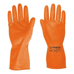  Guantes de Latex Talla M puño largo, para limpieza, GU-LIM-M 14262 Trupes 4.152542 Guantes de Latex Talla M puño largo, para li