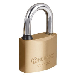  Candados 40mm S6 3llavesPuntos Hermex 43300 27.966102 Candado Pulido de Alta seguridad 40mm Seguridad 6, Incluyen 3 llaves de p